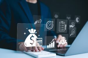 Budget planning and financial strategy concept.